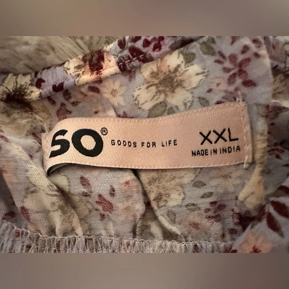 SO Button Front Floral Sleeveless Maxi Cami Junior’s Dress - Picture 9 of 11